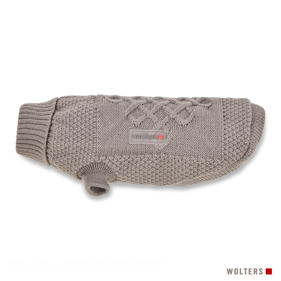 Wolters Hundebekleidung Strickpullover Tristan wolfsgrau