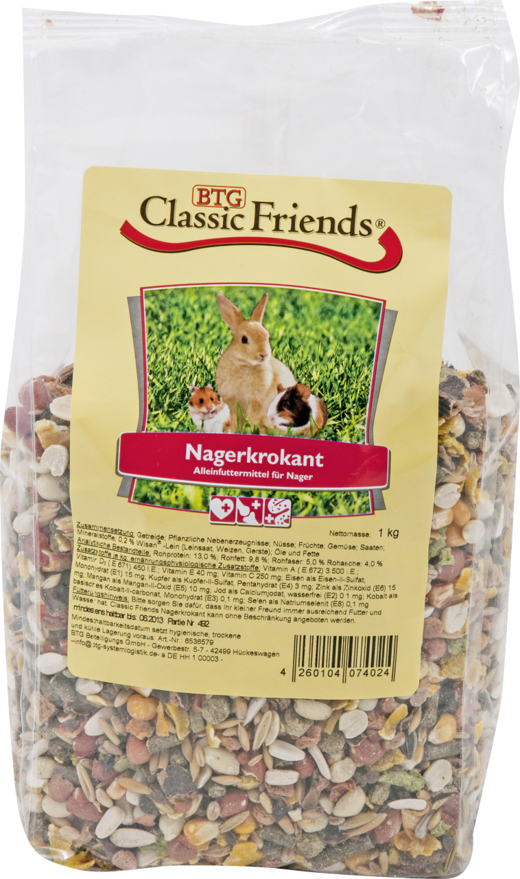 Classic Friends Nagerkrokant 1 kg GLO629402063