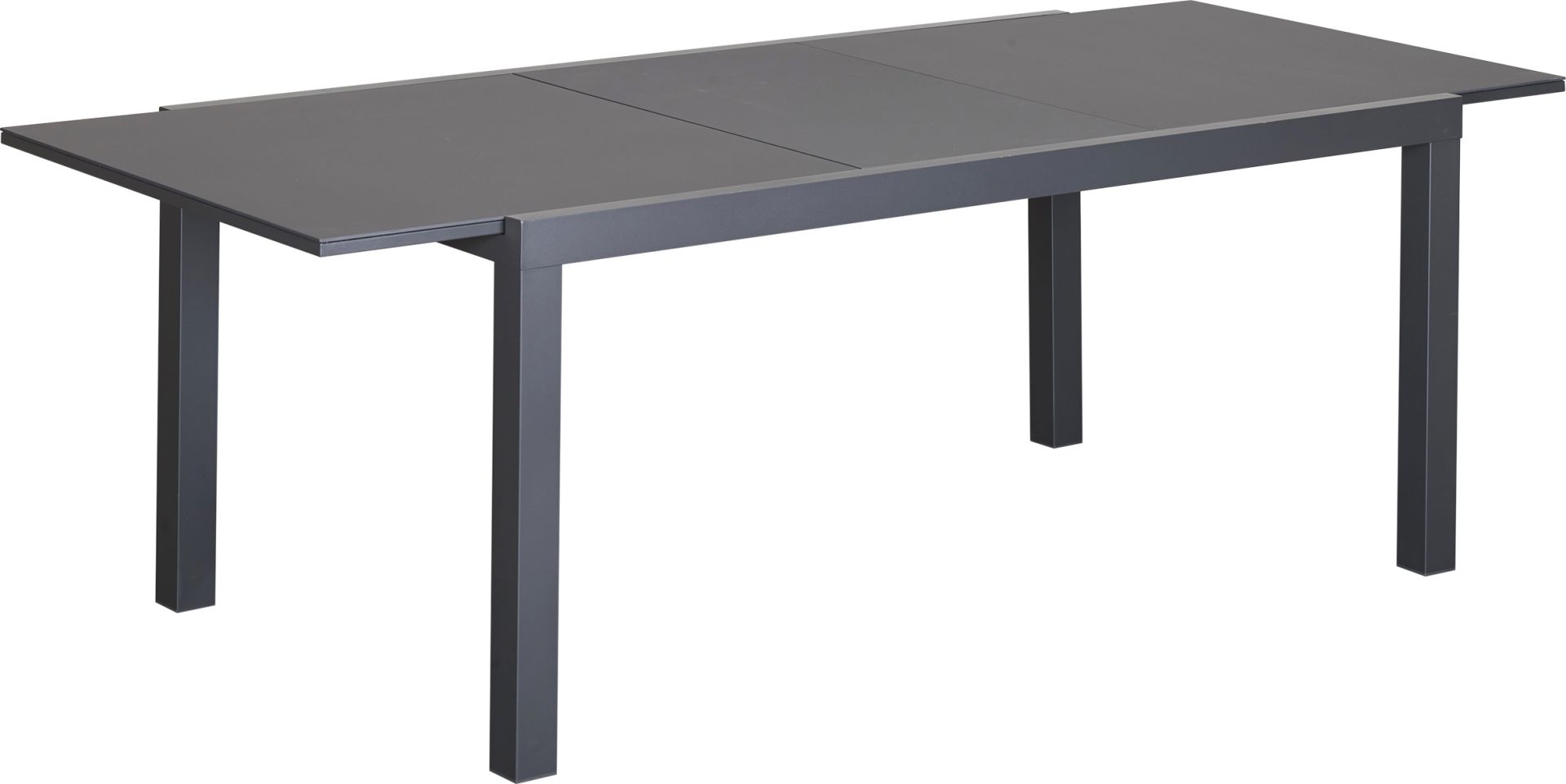 Primaster Gartentisch Fano 160/210 x 90 x 74 cm, rechteckig, anthrazit