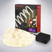 Briloner LED-Stripe Pimp your Panel Warmweiß, 2,6 m, 3000K 1300 lm Starterset