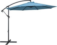 TrendLine Ampelschirm hellblau Ø 300 cm inkl. Kreuzständer