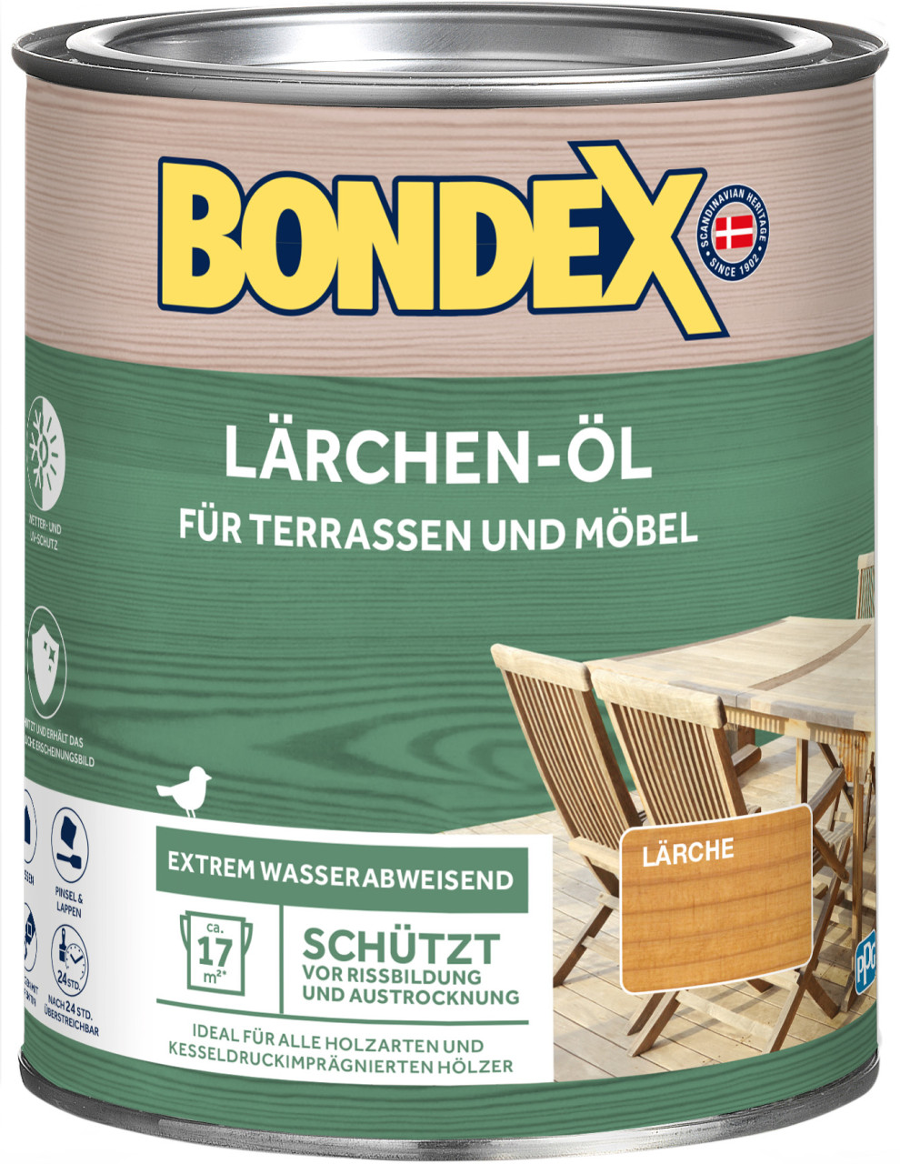 Bondex Lärchen Öl 750 ml GLO765150927