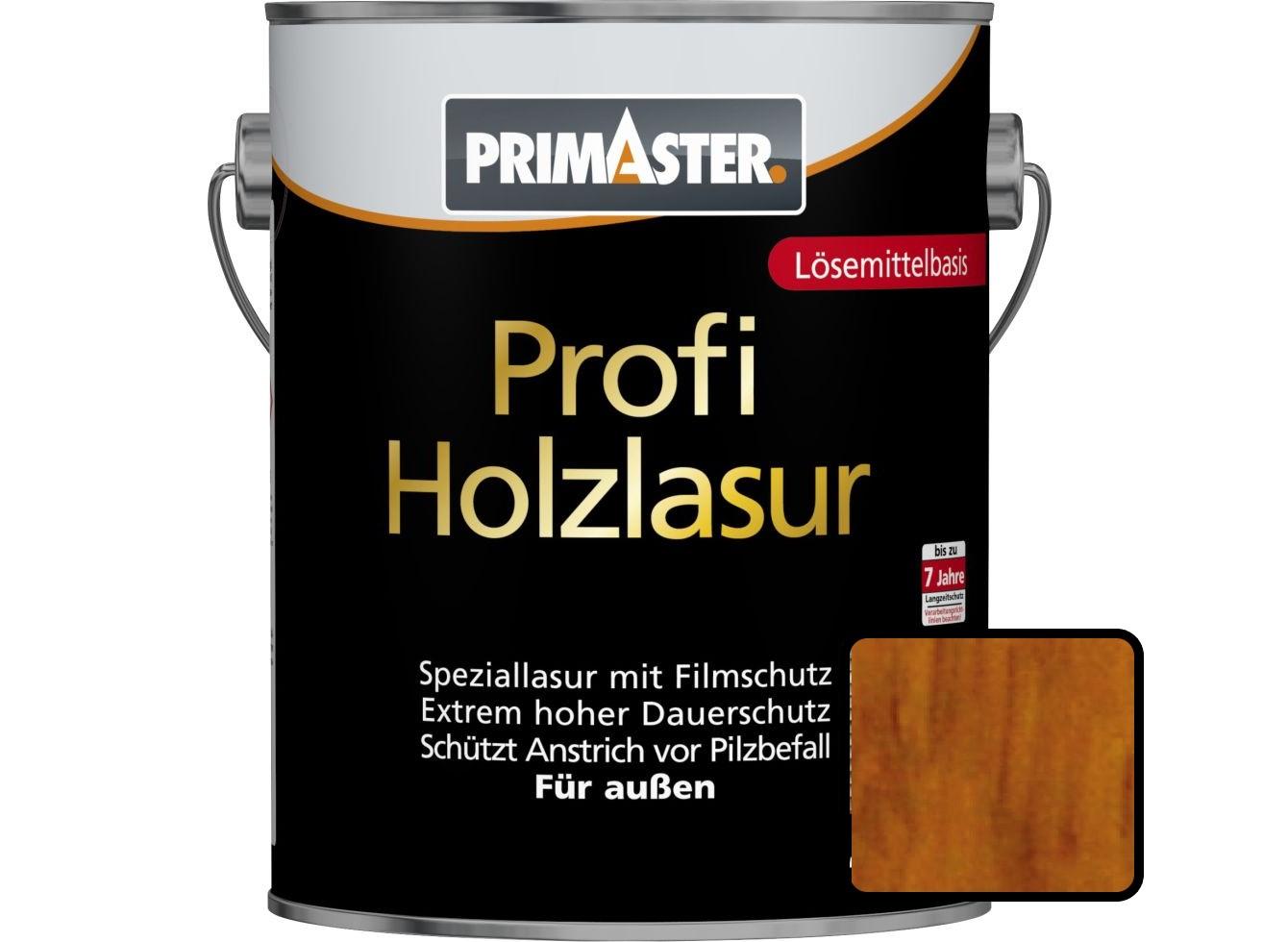 Primaster Profi Holzlasur 2,5 L eiche