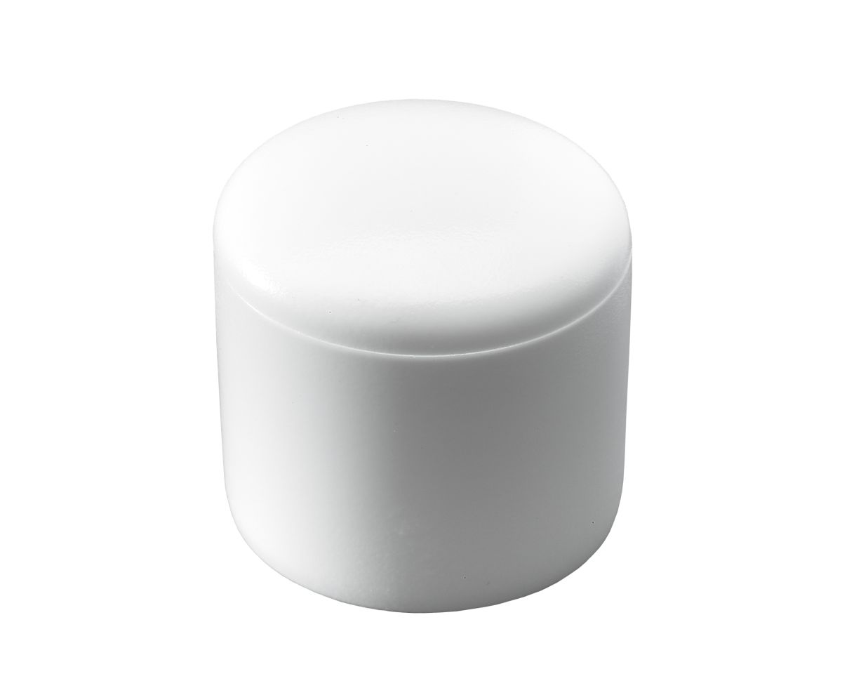 SN-TEC Rohrstopfen 1 1/4 Zoll - 10 Stück Schwarze Pfostenkappen