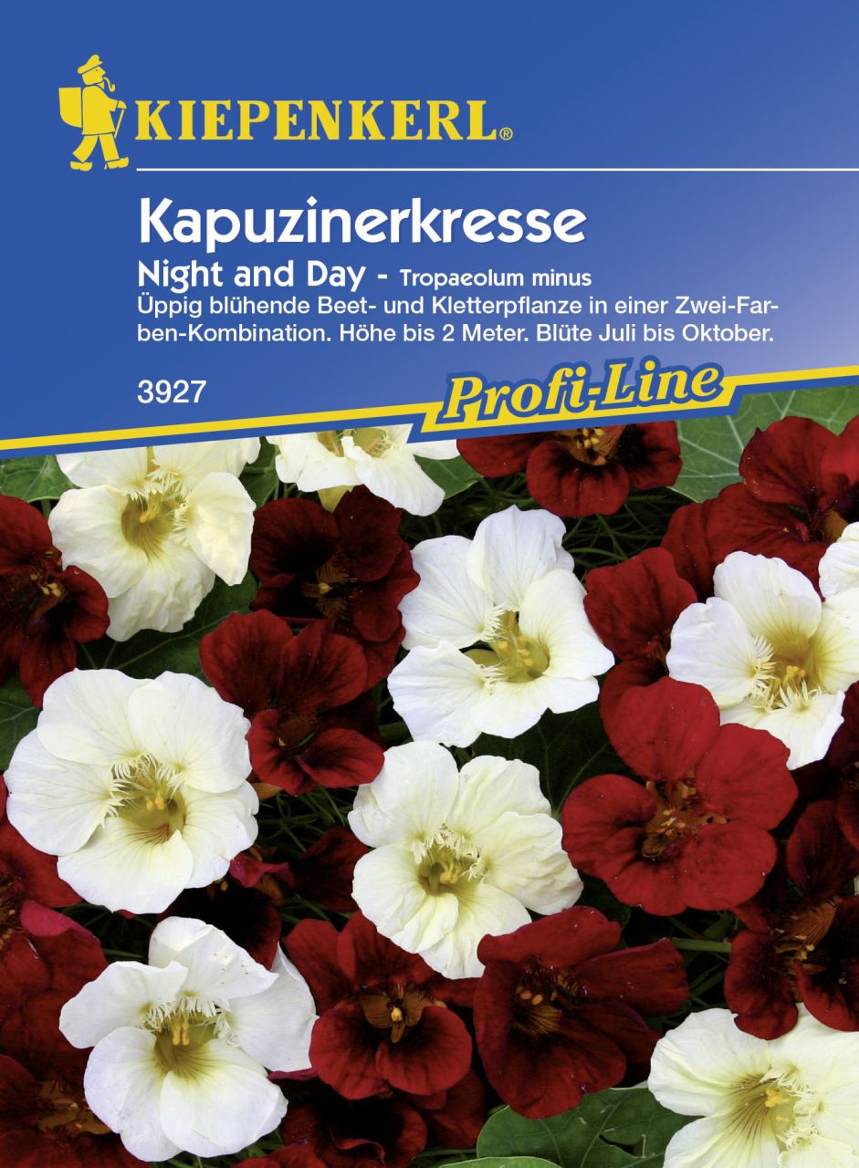 Kiepenkerl Kapuzinerkresse Night & Day Tropaeolum minus, Inhalt: ca. 20 Pflanzen GLO693105876