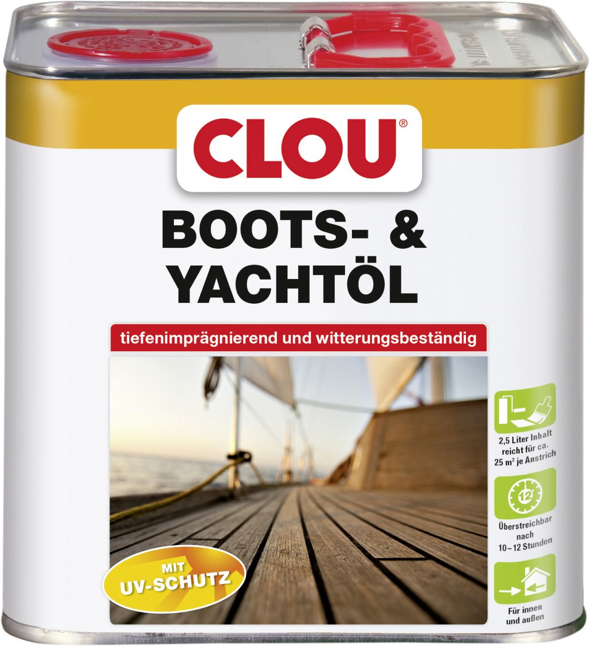 Clou Bootsöl 2,5 L GLO765152944