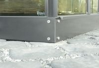 Vitavia Fundamentrahmen 5800 306 x 195 cm schwarz 12,5 cm hoch