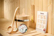 Weka Sauna Premium-Zubehör-Set 5-teilig