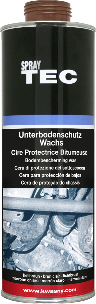 SprayTEC Unterbodenschutz Wachs hellbraun 1L