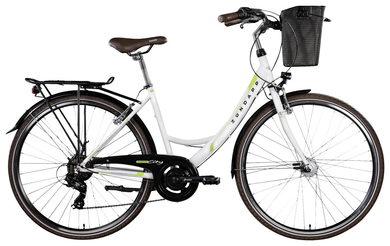 Zündapp Cityrad Z700 Damen 28 Zoll RH 46cm 6-Gang weiß grün GLO664013446