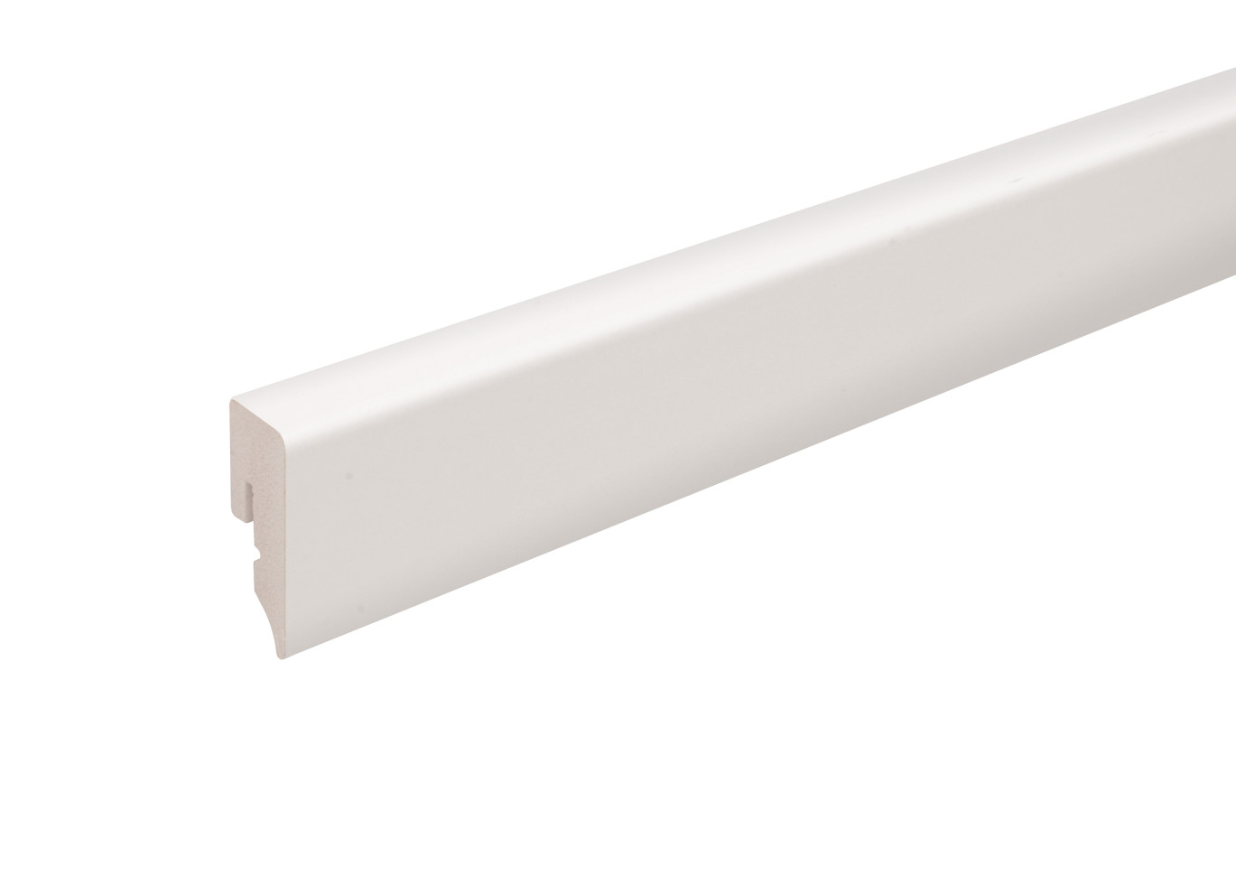 FN Neuhofer Neuhofer Fußleiste 240 cm x 38 x 15 mm weiß GLO780305204