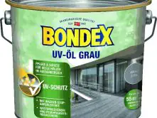 Bondex Holz Öl UV 2,5 L grau