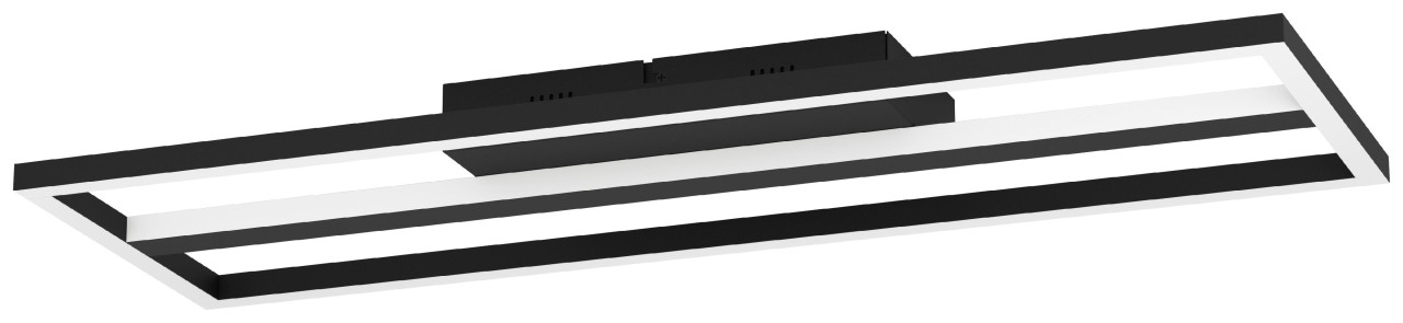 Eglo Connect LED Deckenleuchte Calagrano-Z schwarz 64 x 22 cm