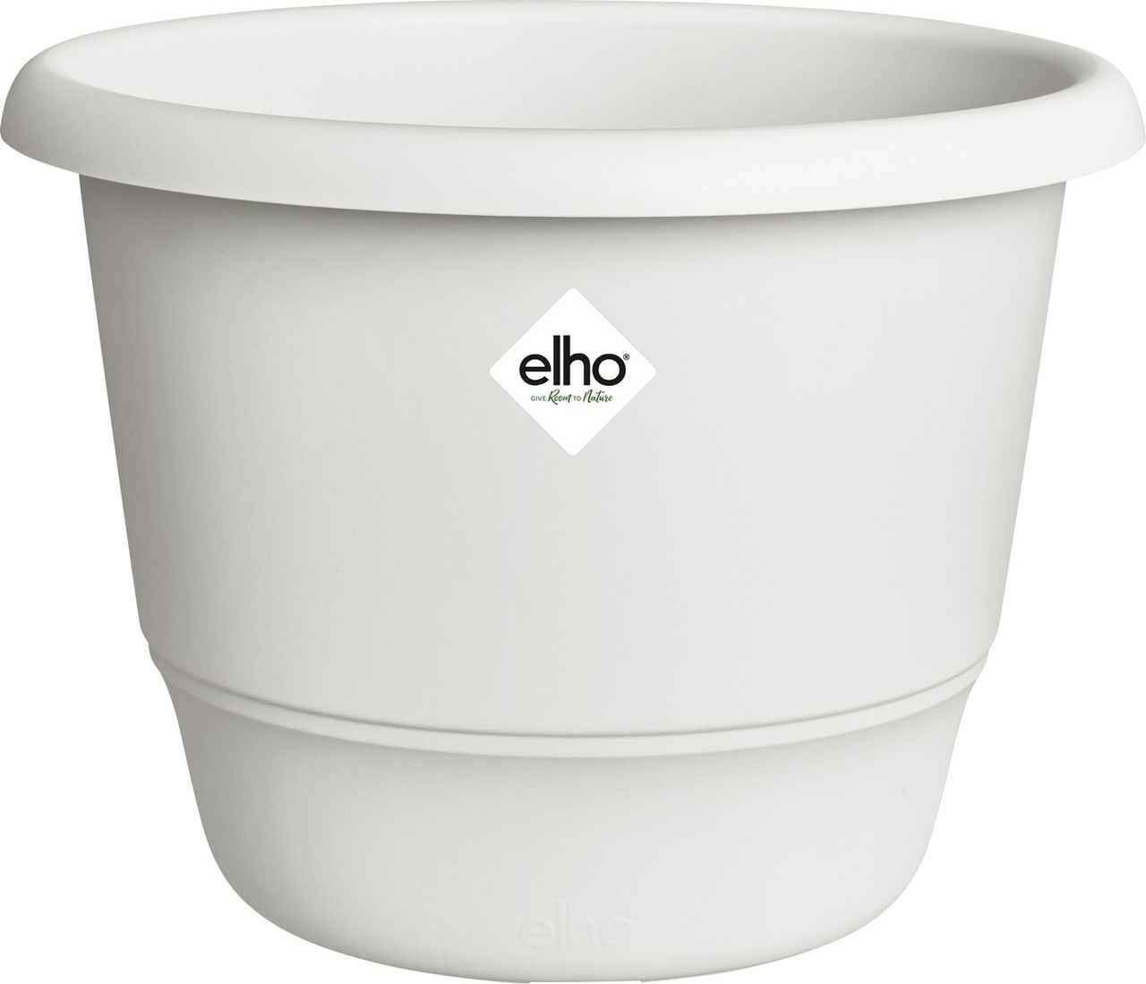 Elho Übertopf Amiga Kunststoff weiß Ø 35 x 26 cm