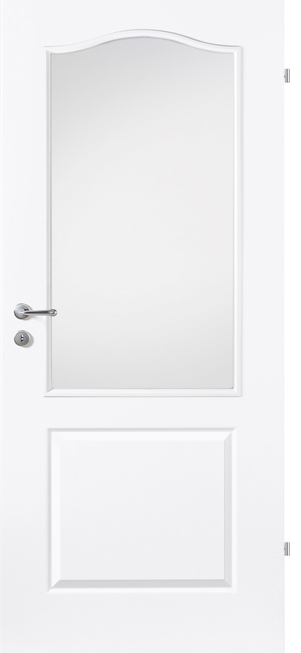 Borne Türblatt Prestige Weißlack mit Lichtausschnitt G7 Röhrenspan