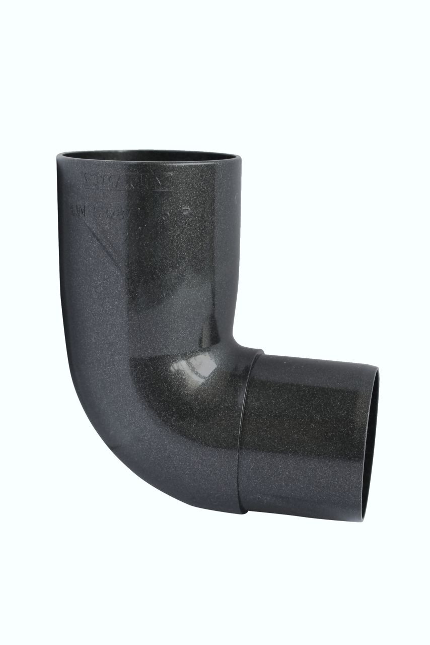 Marley Rohrbogen DN 53, 87°, anthrazit metallic