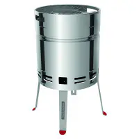 Tramontina Grilltonne Grillfass Edelstahl Cerveja Ø 41 cm