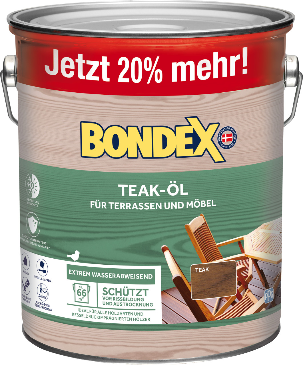 Bondex Teak Öl 3 L GLO765152317
