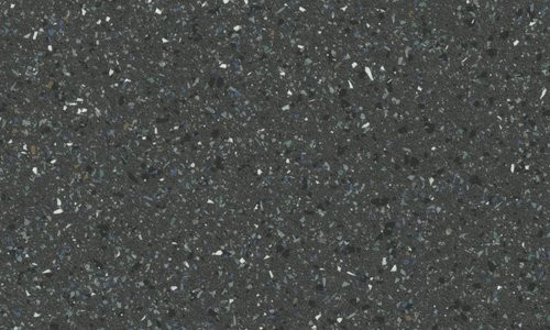 Bodenbelag Vinyl 2 m Heavy Chip Allover anthrazit