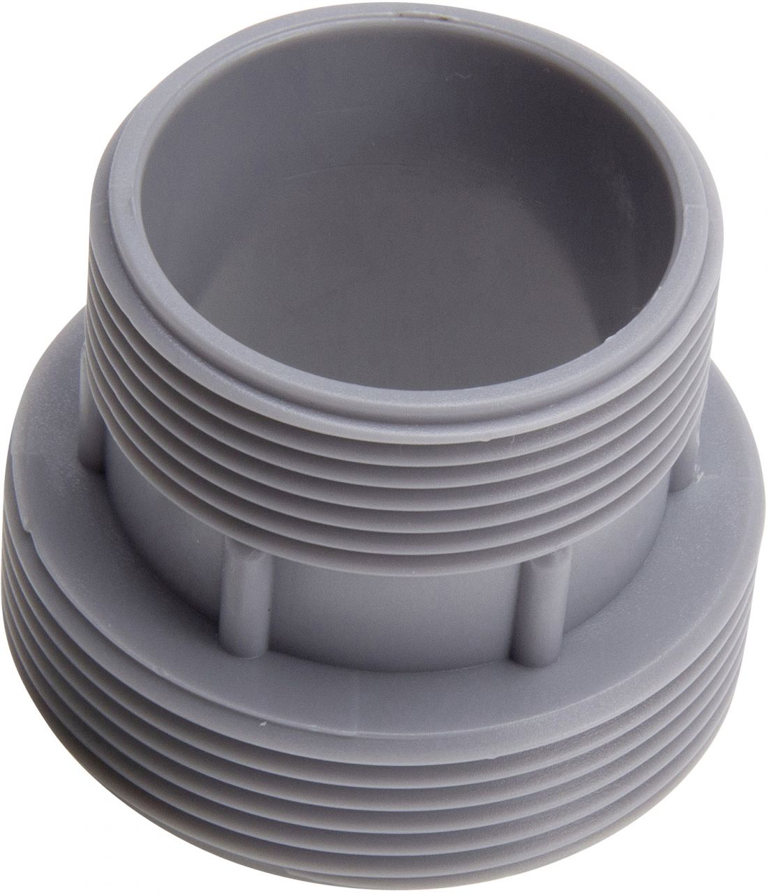 Steinbach Adapter für INTEX Pools 2 x 1 1-2 AG grau