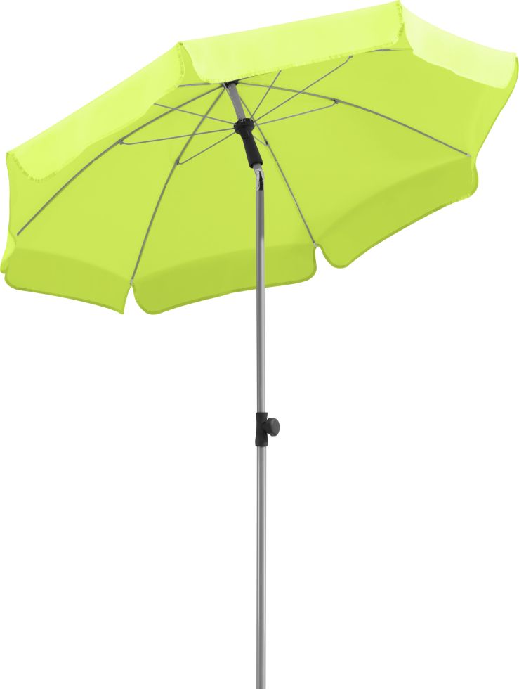Schneider Sonnenschirm Locarno apfelgrün Ø 150 cm kaufen Globus Baumarkt