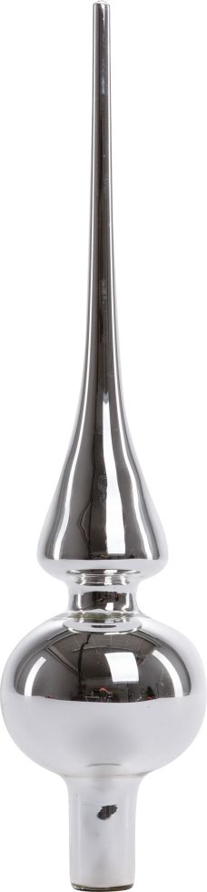 Christbaumspitze Glas 26cm - Brauntöne Für Weihnachtsbaum