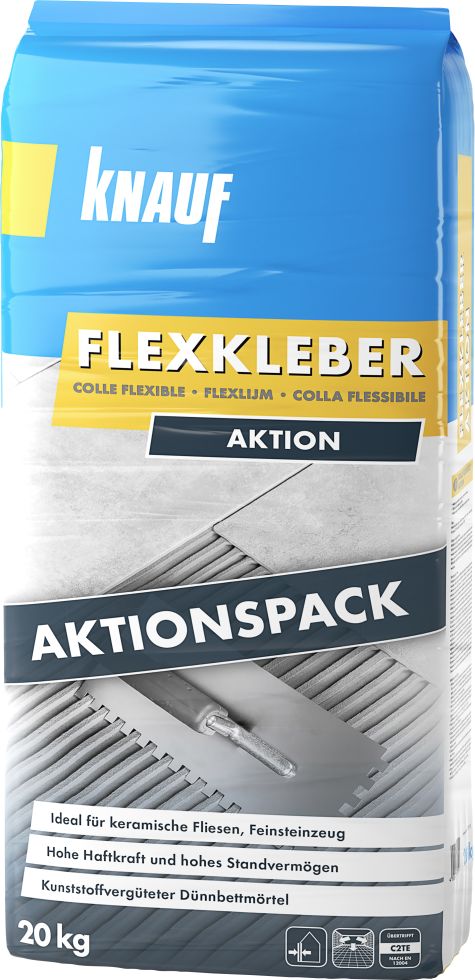 knauf flexkleber aktion