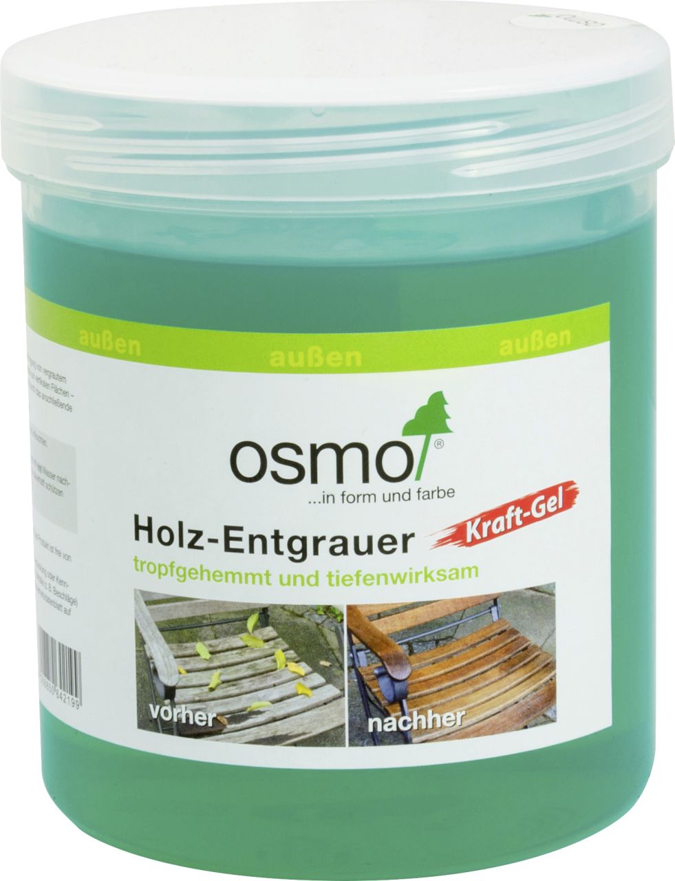 Osmo Holz-Entgrauer Kraft-Gel 500 ml GLO765152752