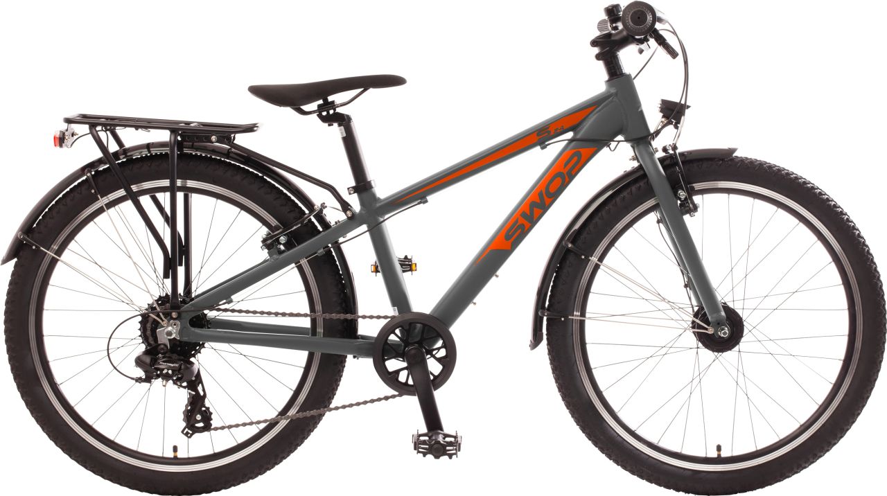 Bachtenkirch Jugendfahrrad SWOP 24 Zoll matt-grau GLO664013614