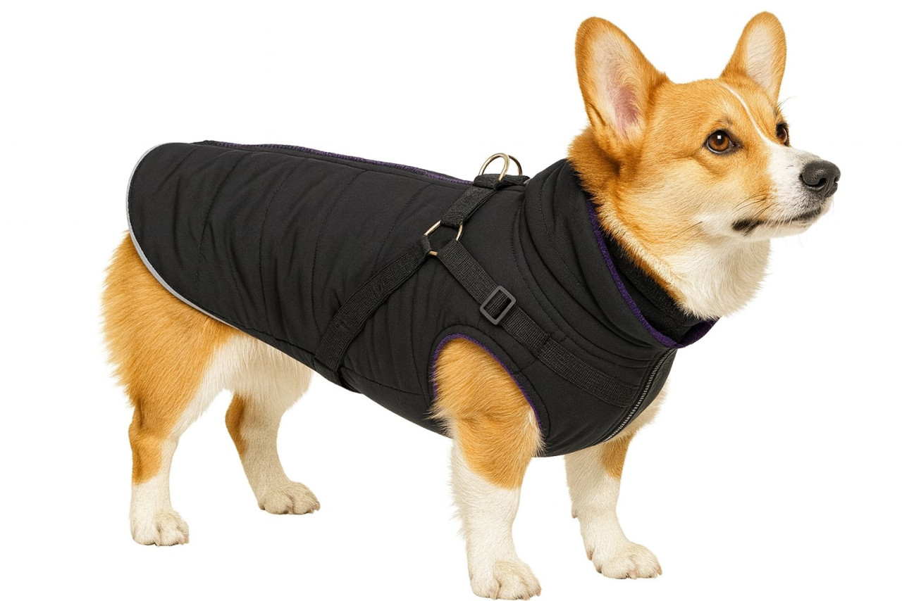 Nobby Hundemantel Sobak 2in1 schwarz-lila GFMedeaee9ae