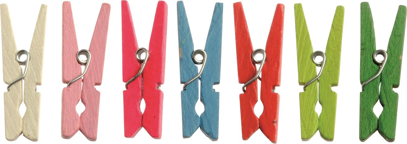 Glorex Wäscheklammern Holz 3 cm, 48 Stück