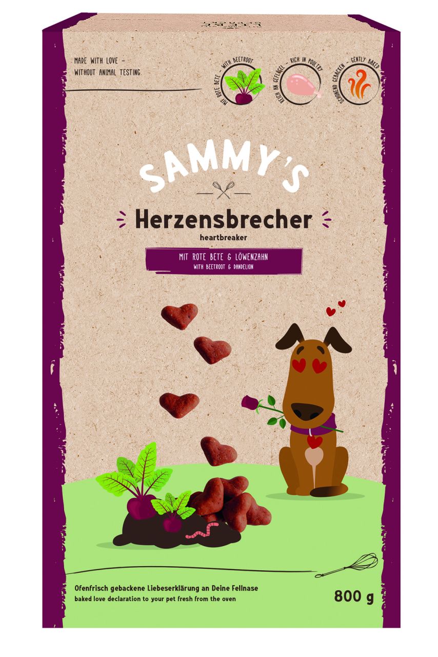 Sammys Snacks Sammys Herzensbrecher 800 g GLO629307510