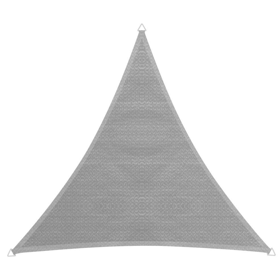 Windhager Sonnensegel Capri 5 x 5 x 5 m, grau