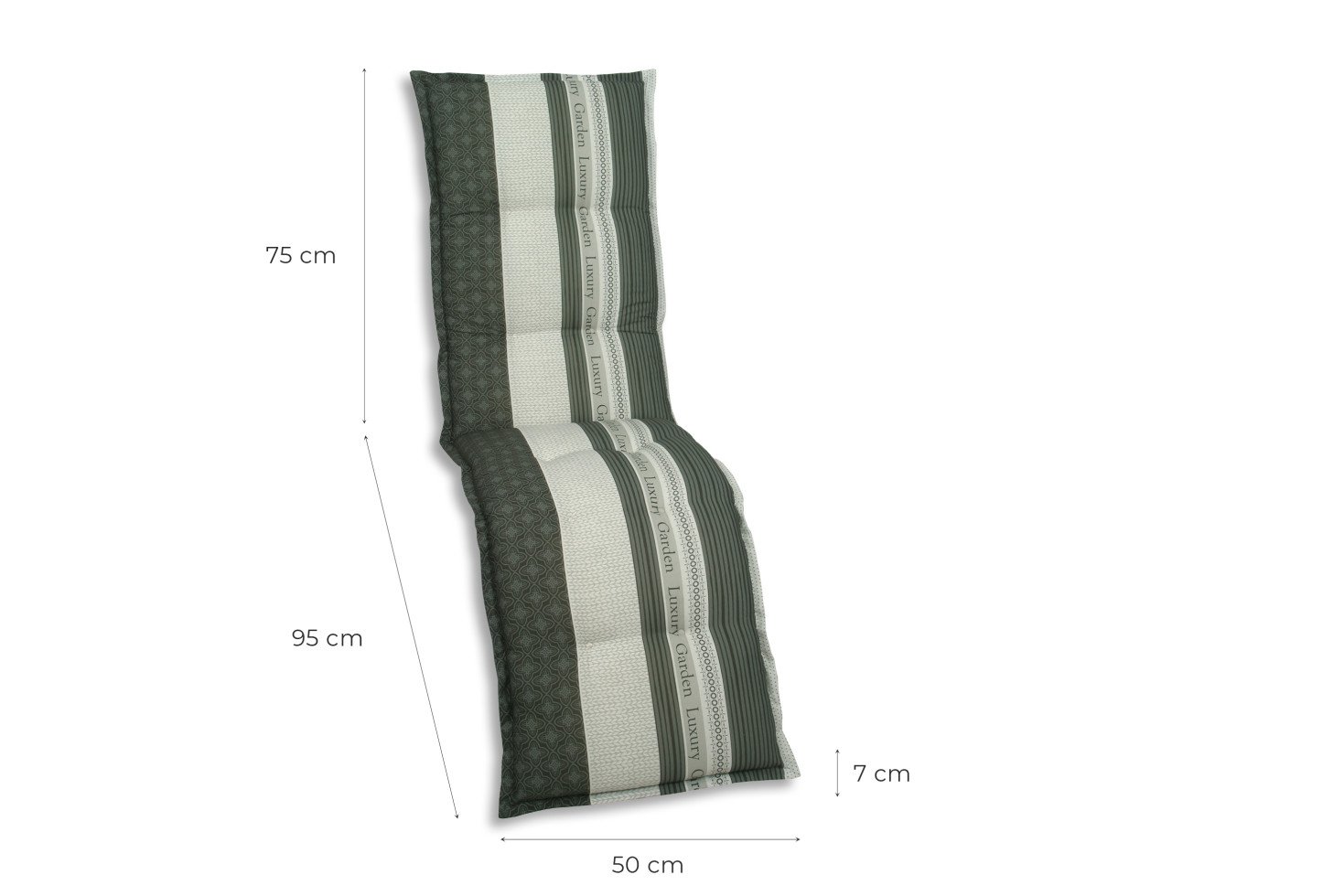 GODE RelaxAuflage 170 x 50 x 8 cm, grau, anthrazit kaufen Globus