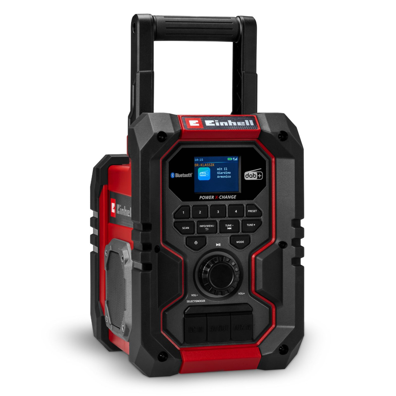 Einhell Expert Baustellenradio Akku-Radio TE-CR 18 Li DAB+/FM/BT Solo