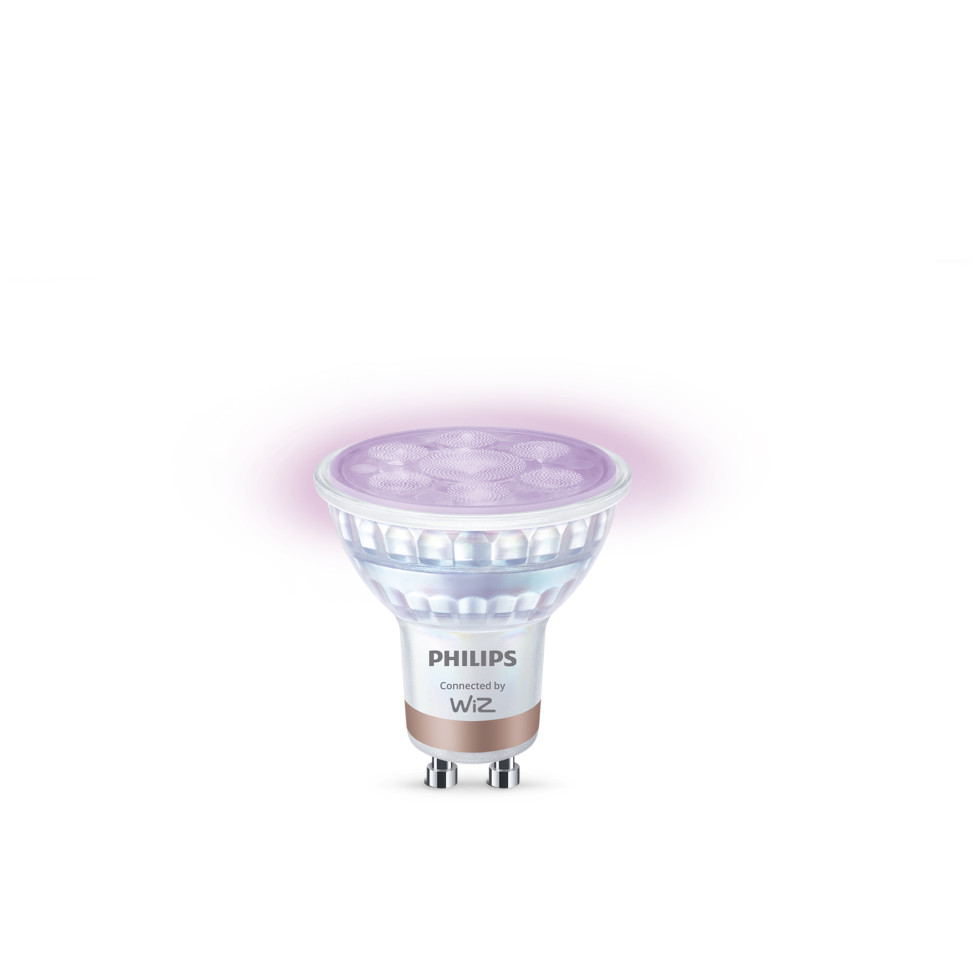 Philips LED Leuchtmittel GU10 4,7W 345lm 2200-6500K RGB