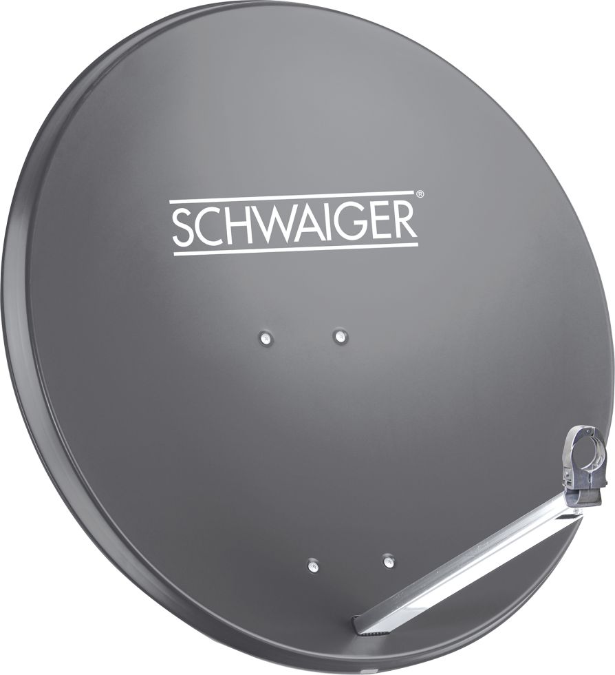 Schwaiger SAT Spiegel Aluminium 75 cm anthrazit