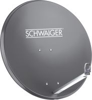SCHWAIGER SAT-Wandhalterung Mit 45cm Abstand - Silber - Perfekt Für Deine Satellitenschüssel