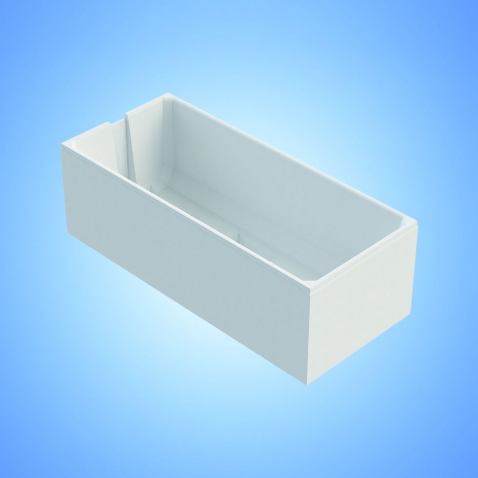 Ottofond Wannenträger Atlanta 1570 x 670 mm GLO782040692