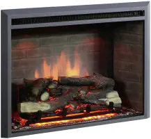 BALDERIA Elektrokamin schwarz Calida 30 1000/2000 Watt 62,5 x 81 cm