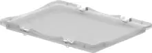 Surplus Scharnierdeckel für Eurobox 40 x 30 cm (L x B), transparent