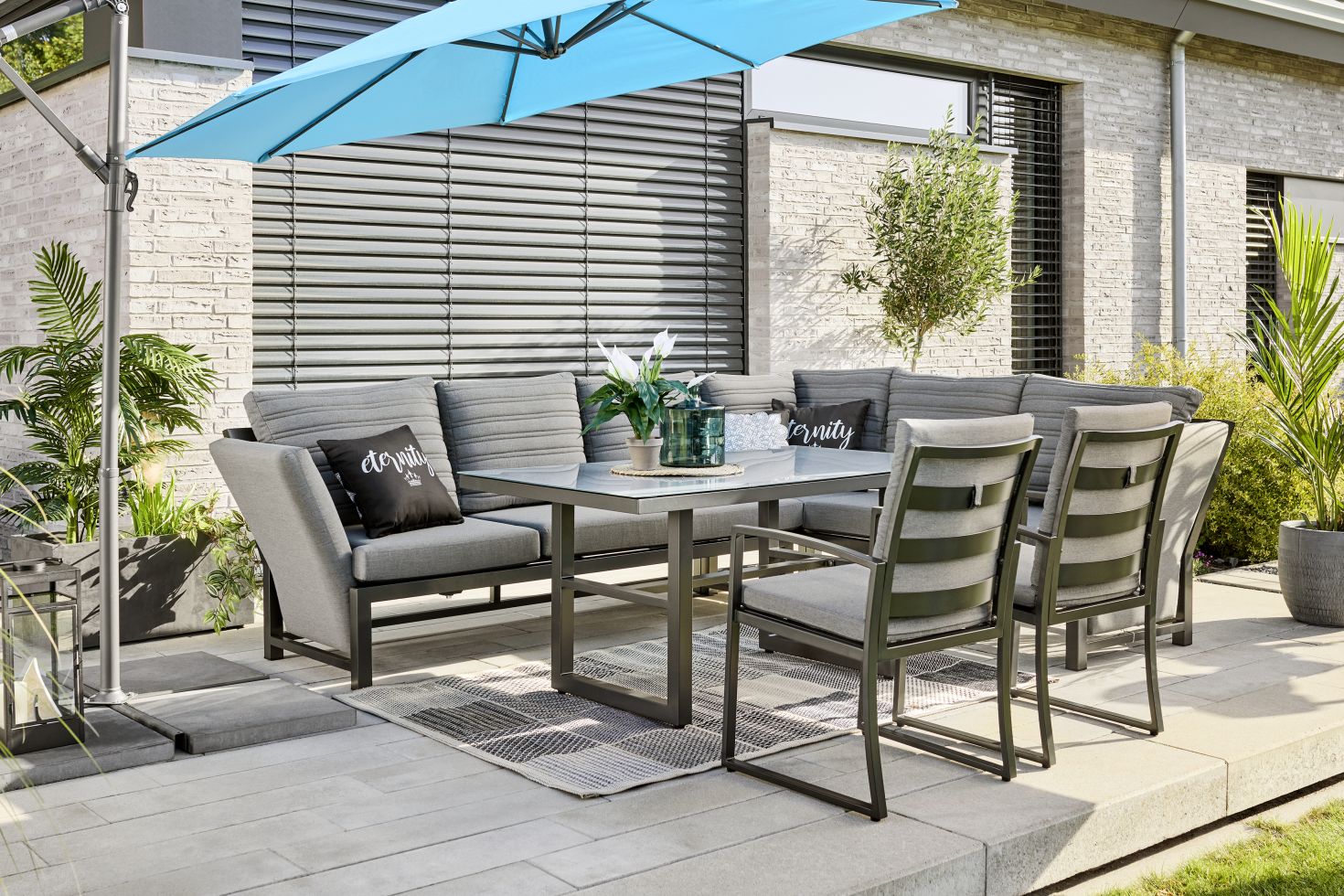 Primaster Dining Lounge Möbelset Ravenna mit wetterfestem Bezug kaufen
