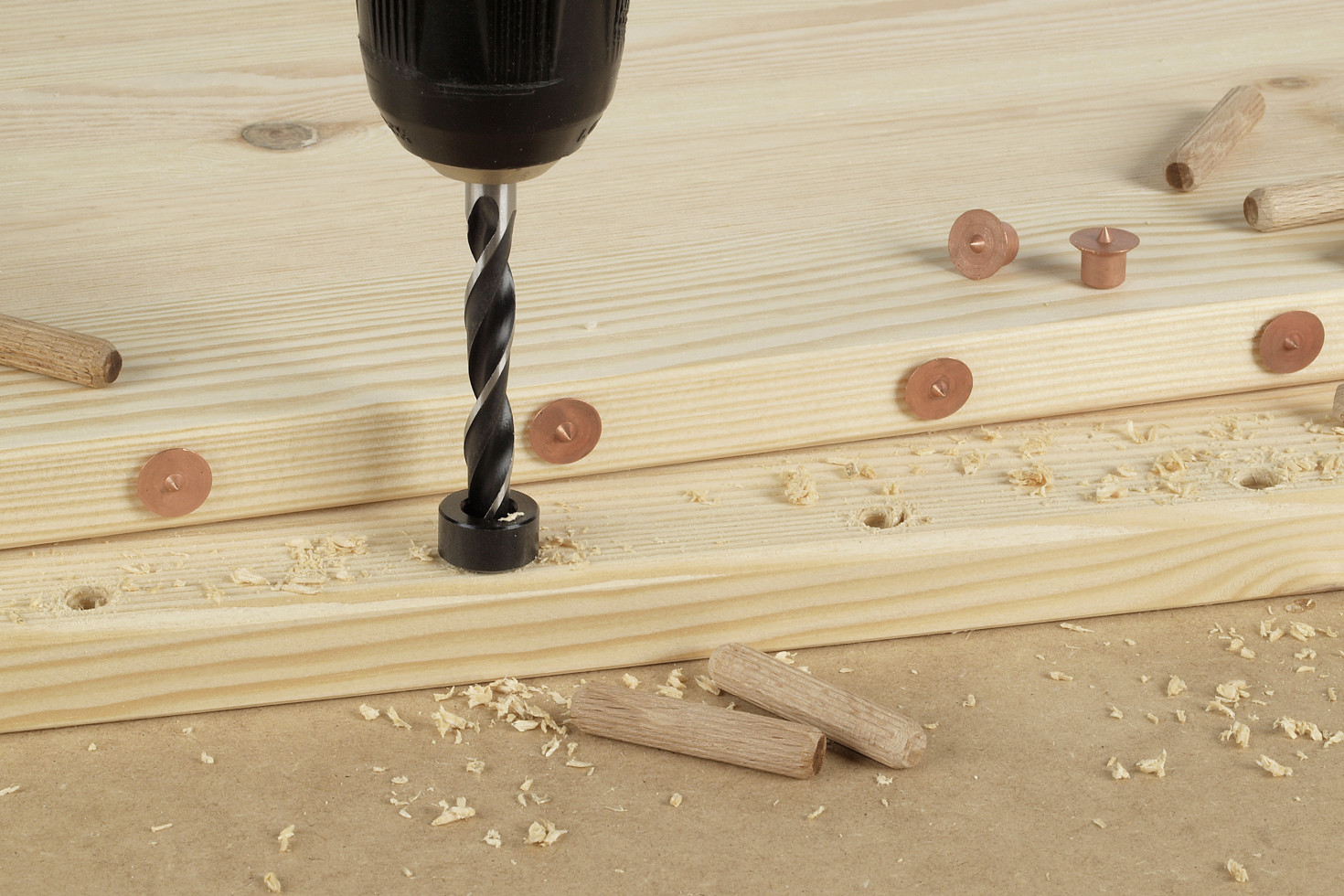 Wolfcraft Holzspiralbohrer-Set 2730000 Ø 6, 8, 10 mm 6-teilig ...