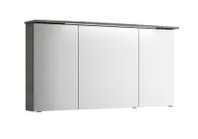 Pelipal Spiegelschrank Fokus 4010 Graphit Struktur quer, Breite 1420 mm