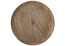 Mica Platte Duko rund braun Ø 30 cm