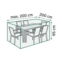 TrendLine Schutzhülle Exclusive 200x200cm für Sitzgruppen