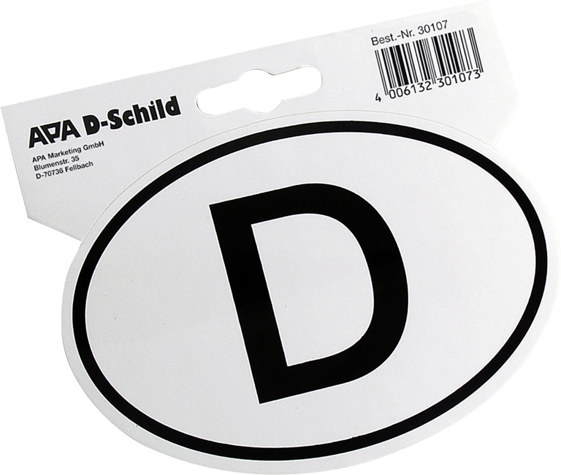 APA D-Schild selbstklebend kaufen | Globus Baumarkt