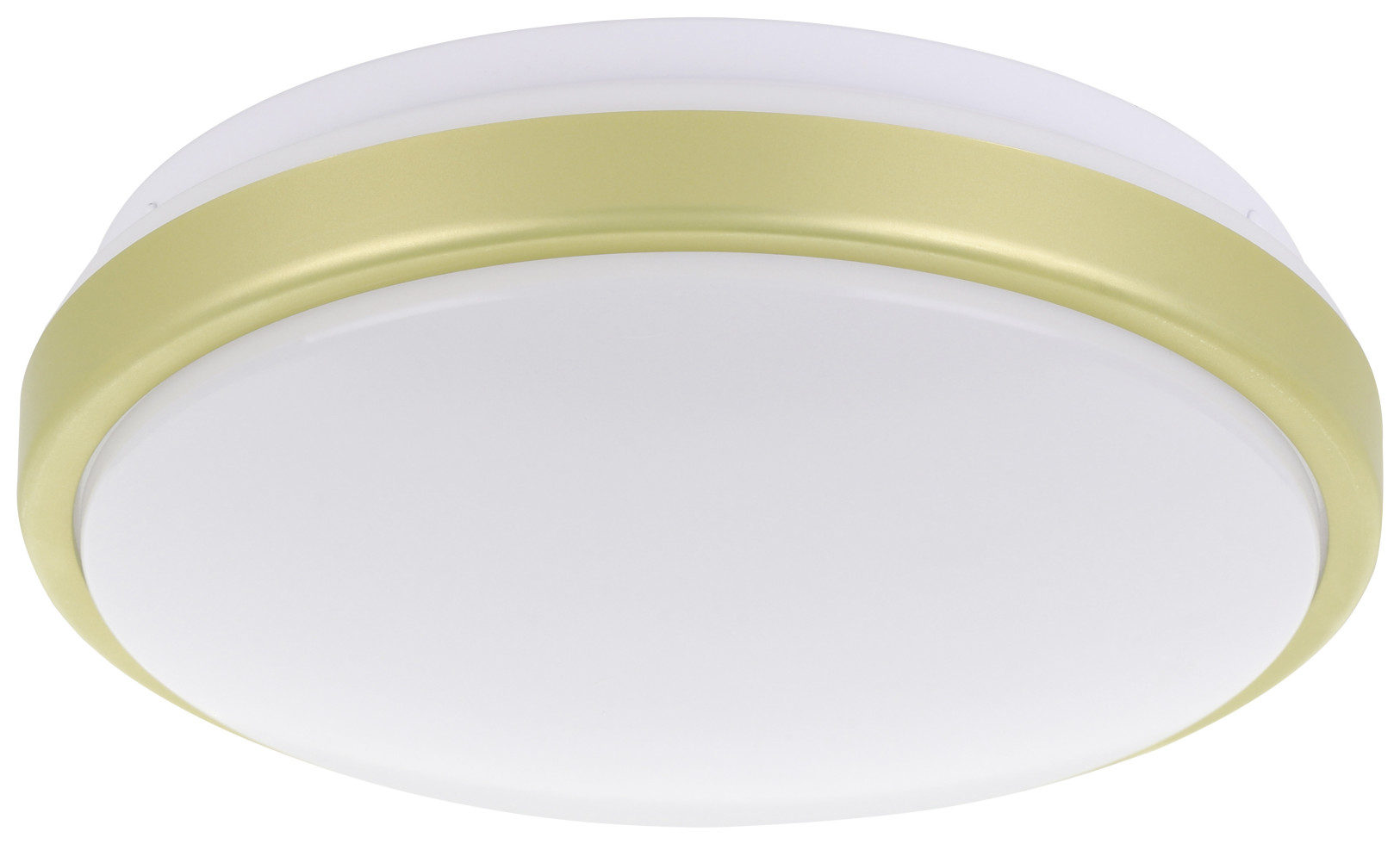 Eglo LED Deckenleuchte Lezuza weiß messing Ø 24,5 cm