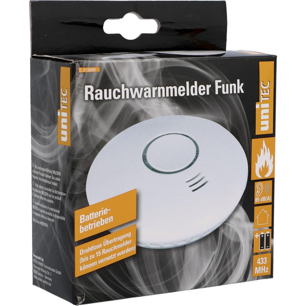 Funk-Rauchwarnmelder vernetzbar per Funk bis zu 15 Melder kaufen ...