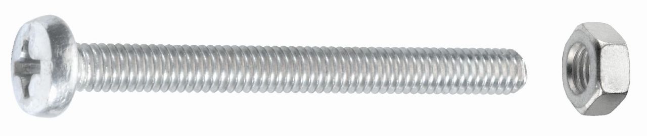 Connex Gewindeschrauben M3 x 10 mm PH 1 Linsenkopf - 30 Stk.